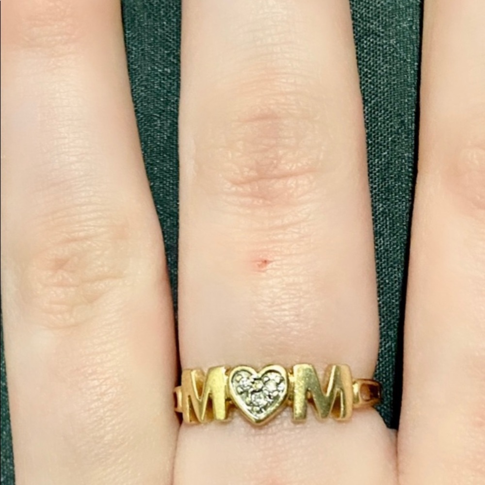 Gold Mom Ring